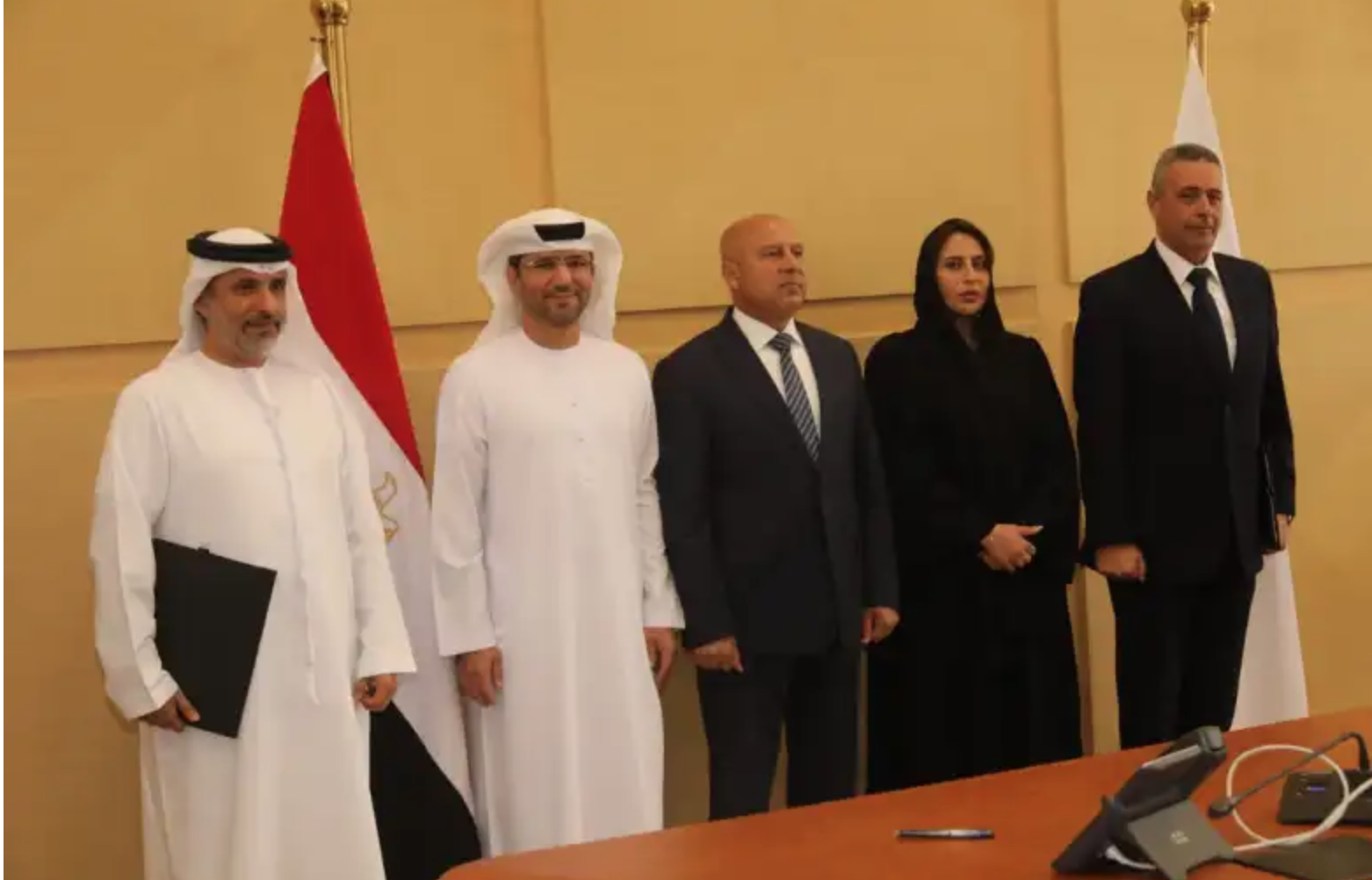 The Ministry of Transport signs a number of contracts with Abu Dhabi Ports in Safaga and East Port Said